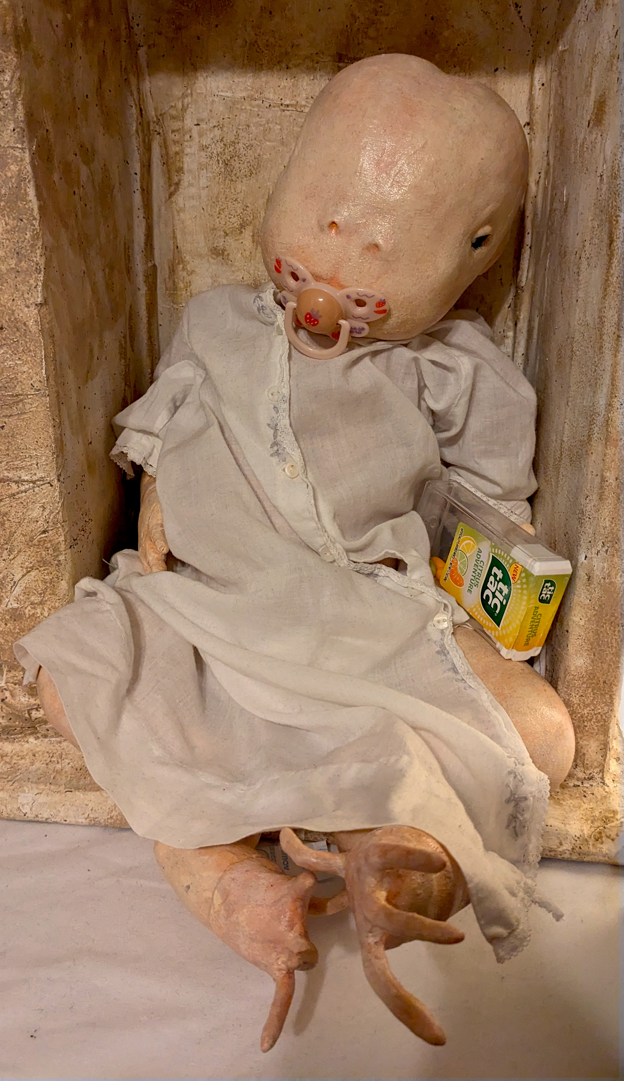 Reborn doll reborned again into a cute little monster