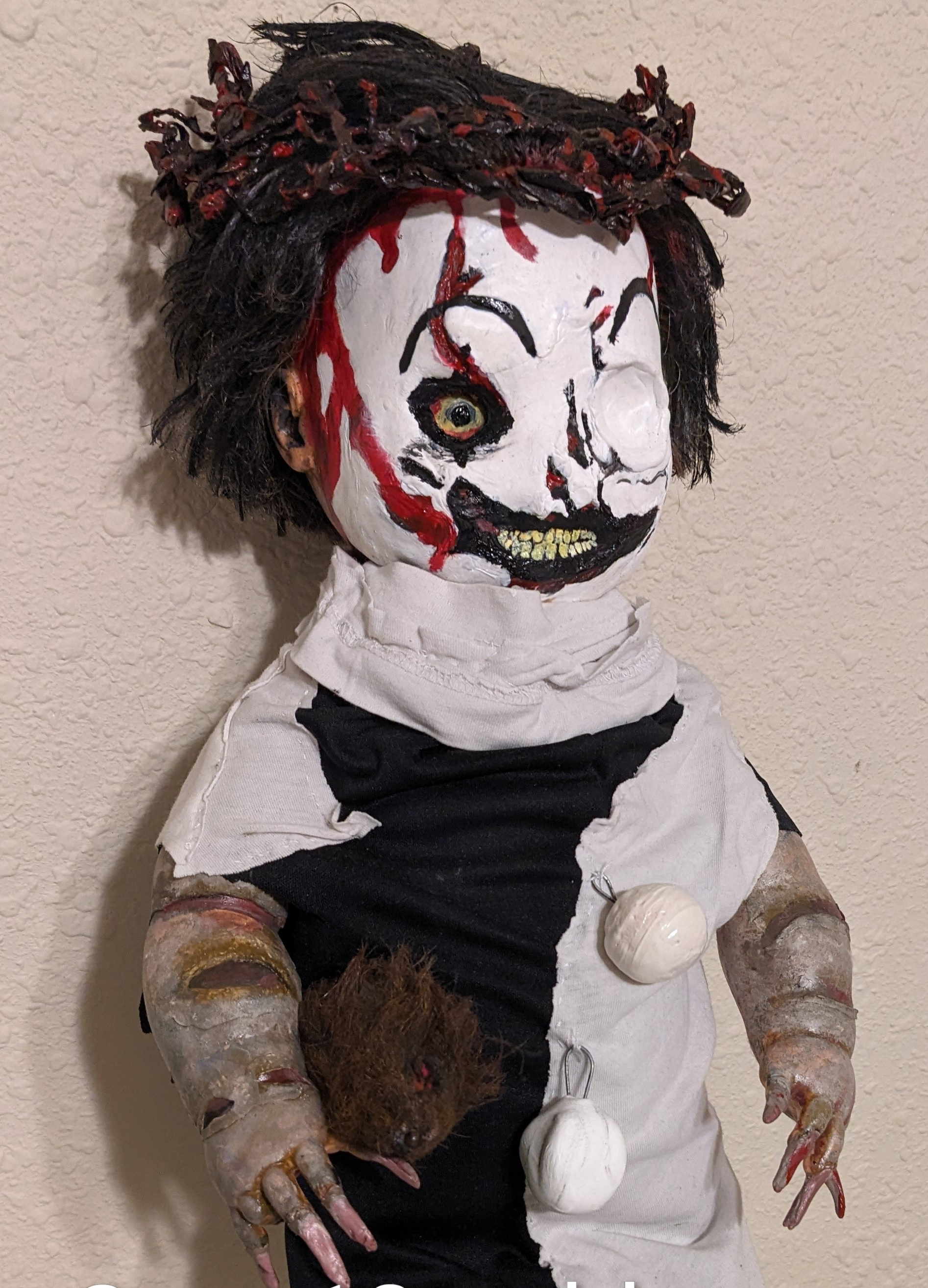 my completed SofTina Reborned as Victoria Heyes from TERRIFIER 3